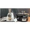 Image 1 : Kalorik Electric Juicer With Attachments and Crock-Pot Countdown Programmable Slow Cooker