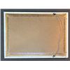 Image 4 : Framed Embossed Floral Still Life Wall Art Plaque with Vase, Approx. 24" x 17.5"