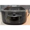 Image 7 : Rival 16 Quart Variable Temperature Roaster Oven Model RO161B-CN (Missing Lid)