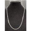 Image 11 : 28 Mixed Silver Tone Chains, Assorted Styles and Lengths, Plus 20 Jewelry Bags