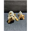 Image 2 : 9 Yorkshire Terrier Dog Figurines Assorted Poses and Sizes