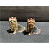 Image 4 : 9 Yorkshire Terrier Dog Figurines Assorted Poses and Sizes