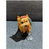Image 2 : Summit Collection Yorkshire Terrier Dog Figurines and Candle Holder Set, 6 Pieces