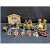 Image 1 : Yorkshire Terrier Figurines, Candle Holder, and Dog-Themed Photo Frame
