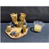 Image 3 : Yorkshire Terrier Figurines, Candle Holder, and Dog-Themed Photo Frame