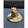Image 4 : Yorkshire Terrier Dog Figurines Including Charmstone and Trinket Box