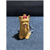 Image 6 : Yorkshire Terrier Dog Figurines Including Charmstone and Trinket Box