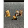 Image 9 : Yorkshire Terrier Dog Figurines Including Charmstone and Trinket Box