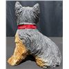 Image 8 : Yorkshire Terrier Dog Figurines Resin, One with Red Jacket, One with Red Collar