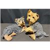 Image 1 : Dog Figurines: Country Artists Puppy Love Lying Yorkie & Sitting Yorkie Pair