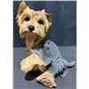 Image 2 : Dog Figurines: Country Artists Puppy Love Lying Yorkie & Sitting Yorkie Pair