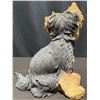 Image 3 : Dog Figurines: Country Artists Puppy Love Lying Yorkie & Sitting Yorkie Pair
