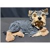 Image 7 : Dog Figurines: Country Artists Puppy Love Lying Yorkie & Sitting Yorkie Pair