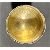 Image 4 : Victorian Edward Period His and Her Silver Wedding Chalices With Ivory Spheres, 203.2g Total