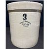 Image 1 : Medalta Pottery 3-Gallon Stoneware Crock with Lid, Redcliff Alberta, Canada, 11" x 12"