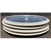Image 11 : Giselle Studio Handcrafted Blue Stoneware Pottery Dinnerware Set