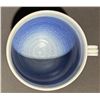 Image 3 : Giselle Studio Handcrafted Blue Stoneware Pottery Dinnerware Set