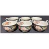 Image 2 : Crown Ducal Floral Bowl, Saucers, and Cups Set, 6 Each