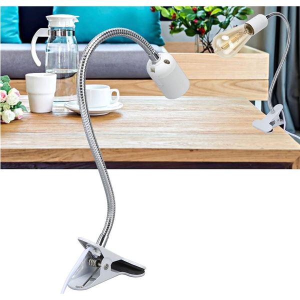 Lusta LED E26 Flexible Clamp Lamp 85-265V