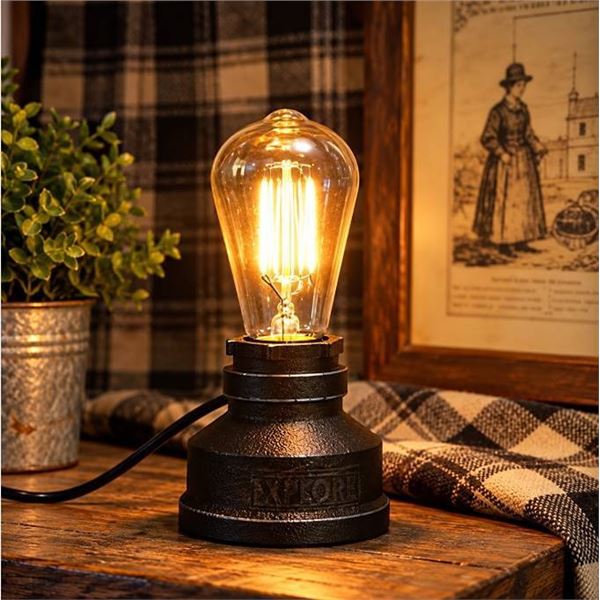 Xihome Alloy Metal Water Pipe Table Lamp Base