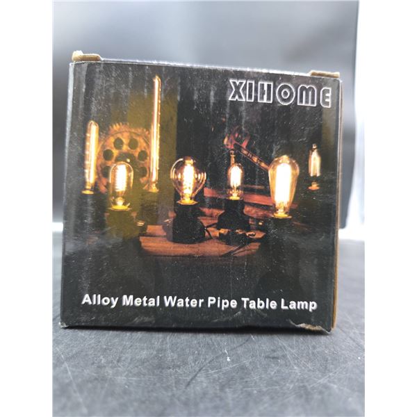 Xihome Alloy Metal Water Pipe Table Lamp Base