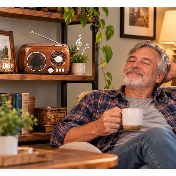 Gelielim RX-1500BT FM/AM/SW Radio & Bluetooth Speaker