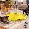 Image 1 : AOLIKES Motorized Cat Toy With Remote