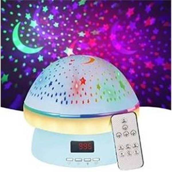 StarLamp Projection Night Light Timer Remote