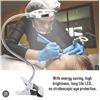 Image 1 : Portable LED Eyelash Extension Lamp
