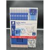 Image 2 : Staedtler 101 Pc Norica HB Pencil Set W/Sharpener