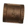 Image 1 : Sioux Chief Brass Pipe Coupling 1/2 in FIP, 5x5 Pcs