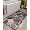 Image 1 : Geometric Pattern Mat 17" x 29"