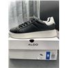 Image 3 : ALDO Black Leather Sneakers Size 9 With Box