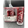 Image 2 : ZOA Cherry Limeade Energy Drink 12 x 355 mL