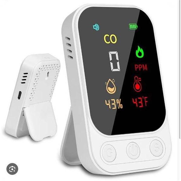 Lot of 2 Carbon Monoxide Alarm Detectors