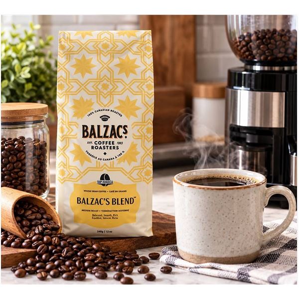 Balzac's Blend Medium Roast Coffee 340g