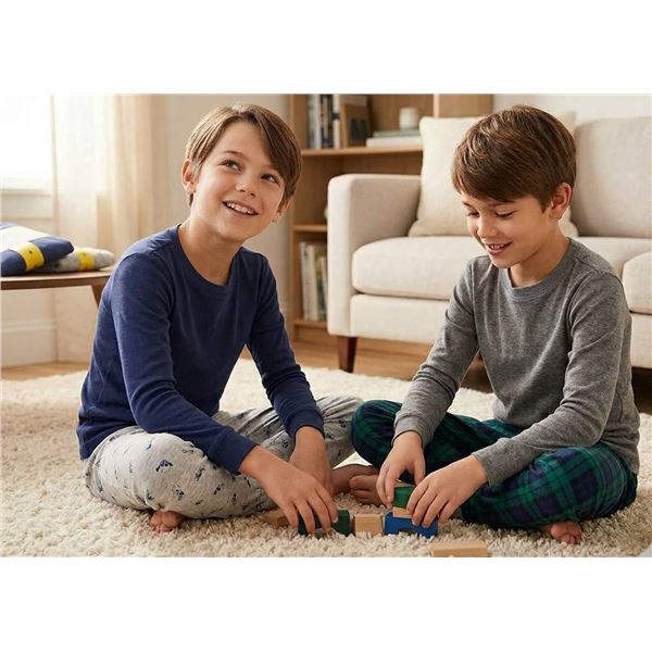 Petit Lem Boys' Pyjamas Size 6, 2 Sets