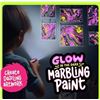 Image 1 : Dan&Darci Glow Marbling Paint Kit 10 Sheets