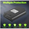 Image 1 : 5-Pack 6000mAh Li-ion Camera Batteries & Cables