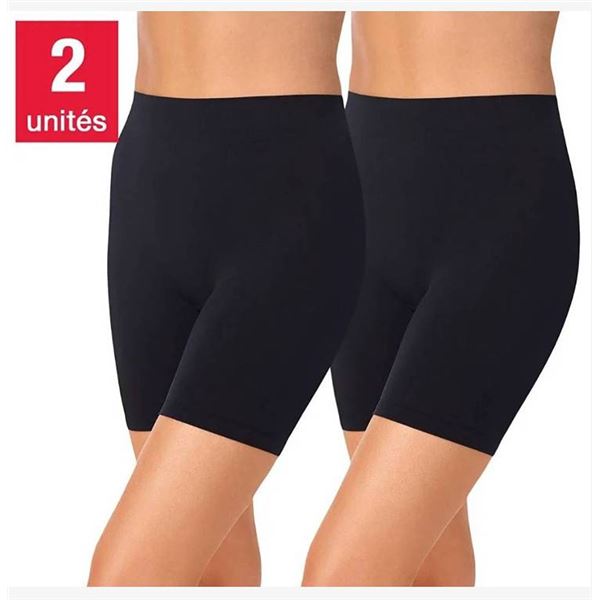 Jones Slip Short 2-Pack XL Black Womens