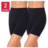 Image 1 : Jones Slip Short 2-Pack XL Black Womens