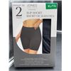 Image 2 : Jones Slip Short 2-Pack XL Black Womens