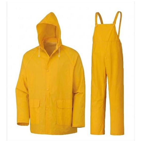 Storm Master Yellow Raincoat Size Large