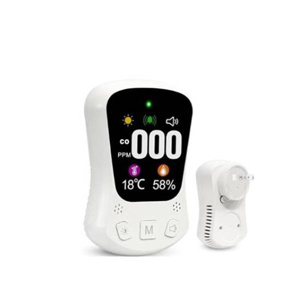 Lot of 2 Carbon Monoxide Detectors Plug-In with Display