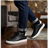 Image 1 : ALDO Black Leather Sneakers Size 11 With Box