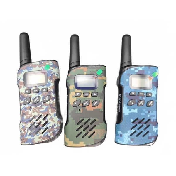 Inspireyes Walkie Talkies for Kids 3-Pack Camo