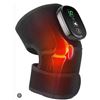 Image 1 : Heated Vibration Knee Massager Black