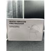 Image 2 : Heated Vibration Knee Massager Black