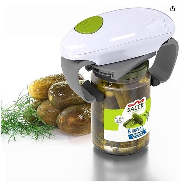 Homelet Electric Jar Opener White Green
