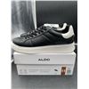 Image 2 : Aldo Black Leather Sneakers Size 11 Men